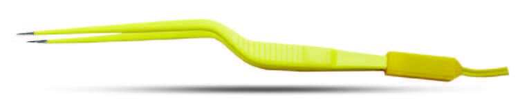 Bajonet bipolaire pincet, 18 cm lang, 1,5 mm punt recht, Erbe stekker Bajonet bipolaire pincet, 18 cm lang, 1,5 mm punt recht, Erbe stekker