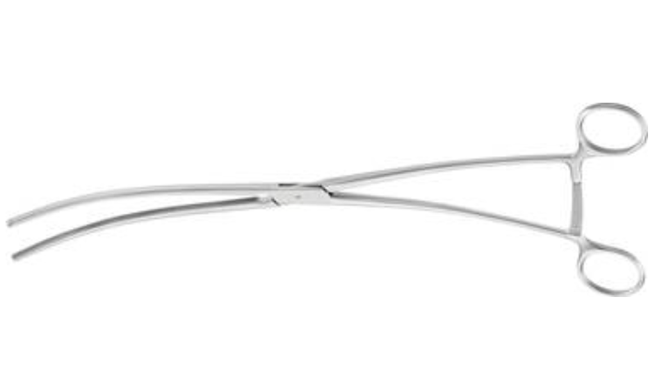 DeBakey atraumatische Klemme, gebogen 33,0 cm DeBakey atraumatische Klemme, gebogen 33,0 cm
