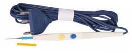 Stylo diathermique électrochirurgical avec électrode aiguille et prise Valleylab Stylo diathermique électrochirurgical avec électrode aiguille et prise Valleylab