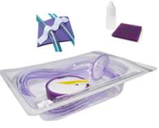 Insufflatiefilter en slangset met Luer-connector, camerahoes, anti-condens en slangorganiser Insufflatiefilter en slangset met Luer-connector, camerahoes, anti-condens en slangorganiser