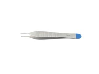 Micro Adson chirurgisch pincet, 1 x 2 tanden, 12,0 cm